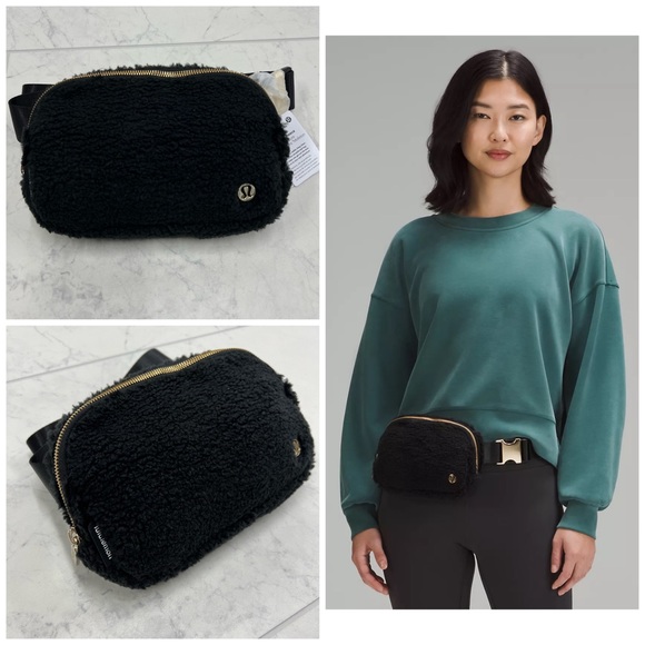 lululemon athletica Handbags - (JZ-12) Lululemon Everywhere Belt Bag 1L *Fleece